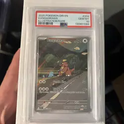 2025 Pokemon TCG Kangaskhan Destined Rivals Illustration Rare 204/182 PSA 10 - Image 1