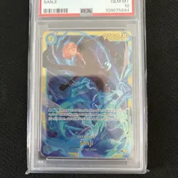One Piece Sanji OP06-119 Wings Of The Captain SEC PSA 10 - Image 3