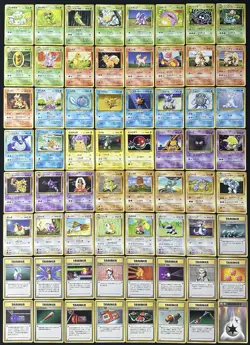 POKEMON~EXPANSION PACK~COMMON/UNCOMMON~SET BASE~JAP~PL/LP - Image 1