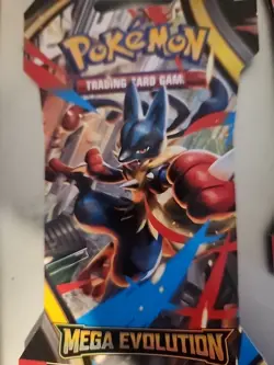 4x Pokemon TCG Mega Evolution Base Set Sleeved Packs BRAND NEW Art Set - Image 2