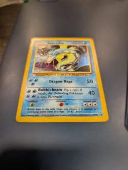 Gyarados Base Set Holo Card 6/102 WOTC 1999-2000 Unlimited Pokemon TCG - Image 3