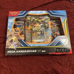 NEW SEALED BOX Pokemon TCG Mega Kangaskhan Ex Collection w/Promo + 4 Packs - Image 1