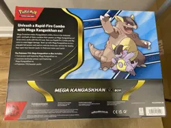 Pokemon TCG Mega Kangaskhan ex Box 4 Booster Packs Foil Promo Card NEW/Sealed - Image 2