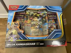 Pokemon TCG Mega Kangaskhan ex Box 4 Booster Packs Foil Promo Card NEW/Sealed - Image 1