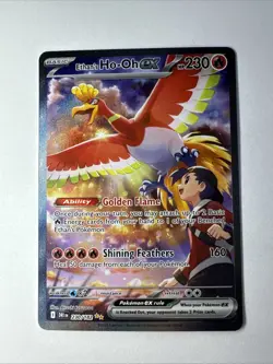 Ethan's Ho-Oh ex 230/182 Sv10: Destined Rivals Holo - Image 2