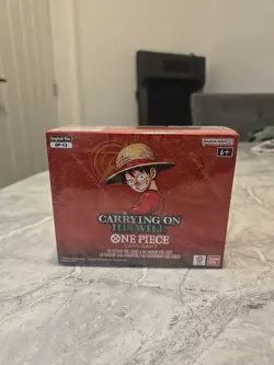 One Piece CCG OP13 Carrying On His Will Booster Box - New & Sealed - English - Image 1