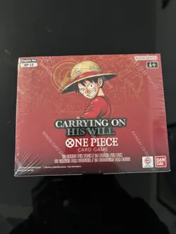 One Piece CCG OP13 Carrying On His Will Booster Box - New & Sealed - English - Image 1