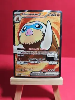 Mamoswine ex 174/159 Ultra Rare Journey Together Pokemon TCG Mint NM - Image 3