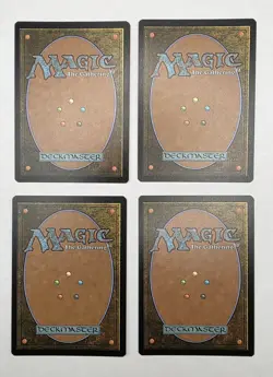 MTG Magic Edge Of Eternities 4 Land Card Lot Mint FOIL Never Played - Image 2