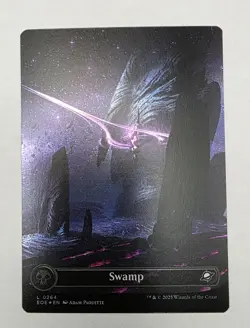 MTG Magic Edge Of Eternities 5 Land Card Lot Mint FOIL Never Played - Image 5