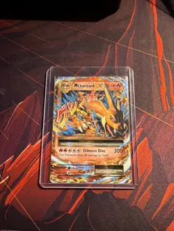 Pokemon Evolutions Holo Card Mega M Charizard Y EX 13/108 XY 2016 NM Condition - Image 1
