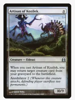 Artisan of Kozilek | MTG CMD | EDH Commander Eldrazi Annihilator Recursion | LP - Image 1