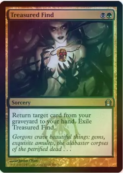 1 x Treasured Find - Foil - Return to Ravnica - LP - Magic The Gathering - MTG - Image 1