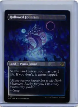 Hallowed Fountain ** Borderless ** #347 - Lorwyn Ecliped - NM MTG - Image 2