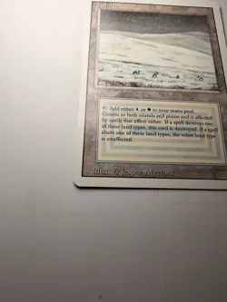 Magic The Gathering MTG TUNDRA Revised Edition LP Lightly Played - Image 2