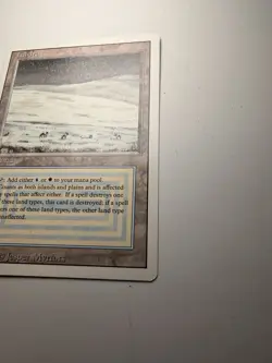 Magic The Gathering MTG TUNDRA Revised Edition LP Lightly Played - Image 5