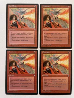MTG Ice Age: Pyrobalst x 4 Full Playset [NM] - Image 1