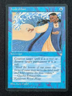 Hydroblast - Ice Age - NM - MTG - Magic the Gathering - Blue - Interrupt - Image 1