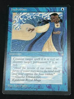 Magic the Gathering MTG Hydroblast Blue Ice Age Common - Image 1