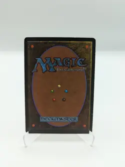 MtG ‘Scrubland’ Revised-3rd Ed WotC 1994 rare white-black Dual Land Light play - Image 2