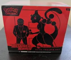 Pokemon Destined Rivals Pokemon Center Exclusive ETB (Seal rip - see Desc.) - Image 1