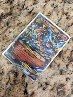Pokemon Mega M Charizard-EX Holo Ultra Rare Card 12/83 Almost Mint Some Wear - Image 2