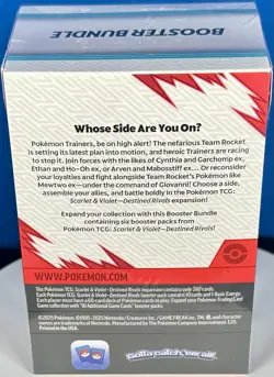 Pokemon TCG: Scarlet & Violet Destined Rivals Booster Bundle Factory Sealed Box - Image 2