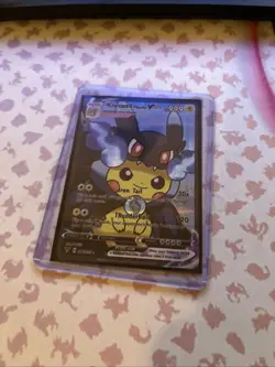 Mega Charizard Pikachu Pokemon Fan Art Card! - Image 1