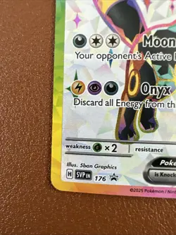 Umbreon ex SVP176 Sv: Scarlet & Violet Promo Cards Holo Pokemon TCG - Image 5