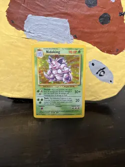 Pokemon TCG Nidoking Base Set 11/102 Holo 1999-2000 Wizards - Image 1