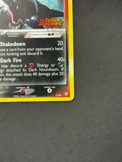 Pokemon TCG: Dark Houndoom - Team Rocket Returns 5/109 - Reverse Holo MP/HP - Image 5