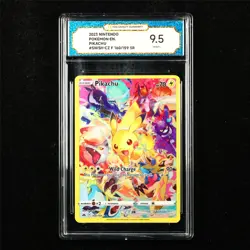 TQG 9.5 MINT+ 2023 Pokemon ENG Pikachu 160/159 SR - Image 1