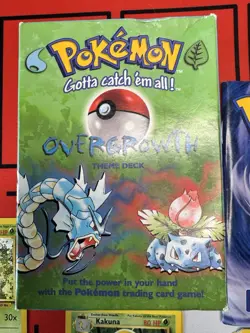 1999 Pokemon Overgrowth Theme Deck (Full Deck) Not Sealed - Image 1