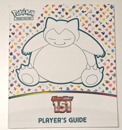Scarlet & Violet 151 Player’s Guide - Pokemon TCG ETB Snorlax Players Guide NEW - Image 1