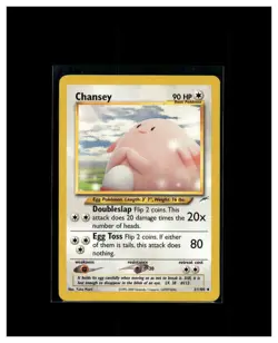 Pokemon TCG Chansey 31/105 Neo Destiny Regular - Image 1
