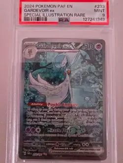 PSA 9 MINT Gardevoir ex #233 - Paldean Fates Special Illustration Rare Pokemon T - Image 1