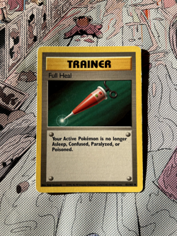 Full Heal | Base Set 82/102 | Vintage 1999 Pokemon | Very Good | 2x Available - Image 1