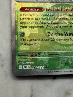 ERROR Pokemon Prismatic Evolutions Dipplin Poke Ball Texture Shift Error 010/131 - Image 4