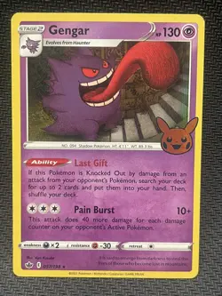 Gengar 057/198 Holo Rare - 2022 Pokemon Trick or Trade - Image 1