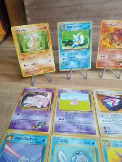 1996 Pokemon TCG Japanese Original Sets Team Rocket Fossil Base Set Gym Lot X27 - Image 2