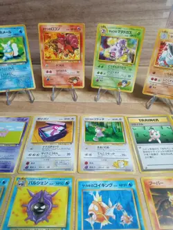 1996 Pokemon TCG Japanese Original Sets Team Rocket Fossil Base Set Gym Lot X27 - Image 3