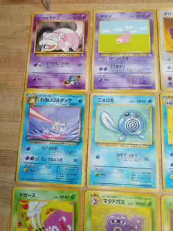 1996 Pokemon TCG Japanese Original Sets Team Rocket Fossil Base Set Gym Lot X27 - Image 5