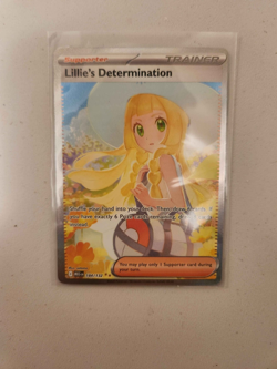 2025 Pokemon Mega Evo Lillie's Determination Special Illustration Rare #184/132 - Image 1