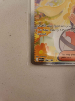 2025 Pokemon Mega Evo Lillie's Determination Special Illustration Rare #184/132 - Image 3