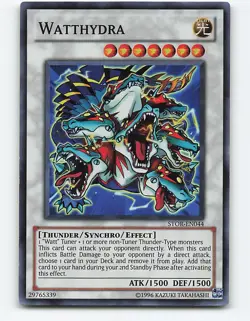 Watthydra #STOR-EN044 Super Rare Yugioh Card - Image 1