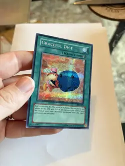 🔥 YUGIOH • GRACEFUL DICE • PRISMATIC RARE • EDS-002 • UNLIMITED • LP 🔥 - Image 1