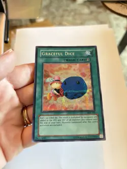 🔥 YUGIOH • GRACEFUL DICE • PRISMATIC RARE • EDS-002 • UNLIMITED • LP 🔥 - Image 2