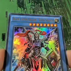 Black Luster Soldier - Super Soldier DOCS-EN042 Ultra Rare 1st Edition Yugioh - Image 2