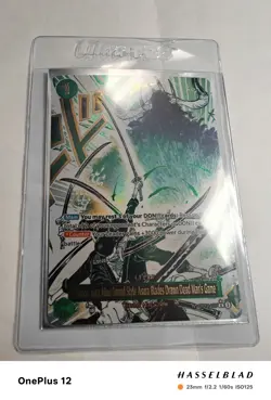 Demon Aura Nine Sword Style Asura Blades Drawn Dead Man's Game Alt Art OP12-037 - Image 2