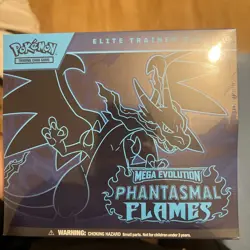 Pokemon TCG Mega Evolutions ETB Phantasmal Flames New and Factory Sealed - Image 1